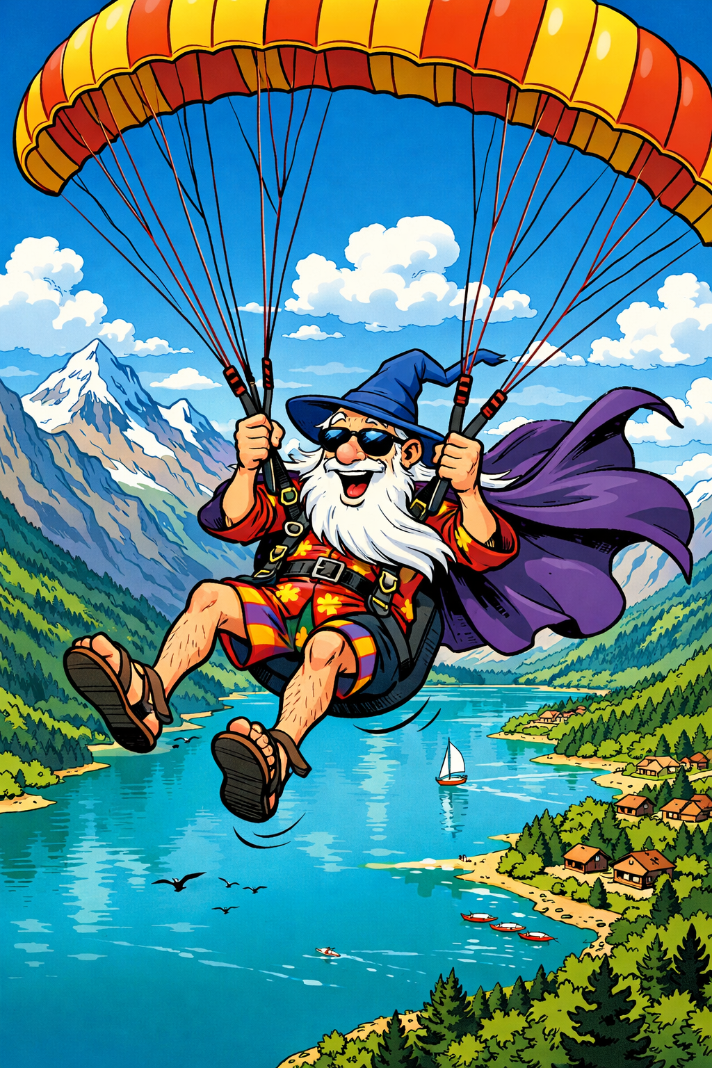 Magicien Kdo Parapente